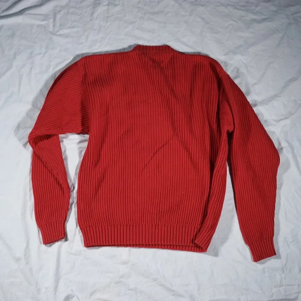 Tommy Hilfiger Vintage Sweater Crest Logo 80s